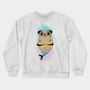 Funny pug Crewneck Sweatshirt